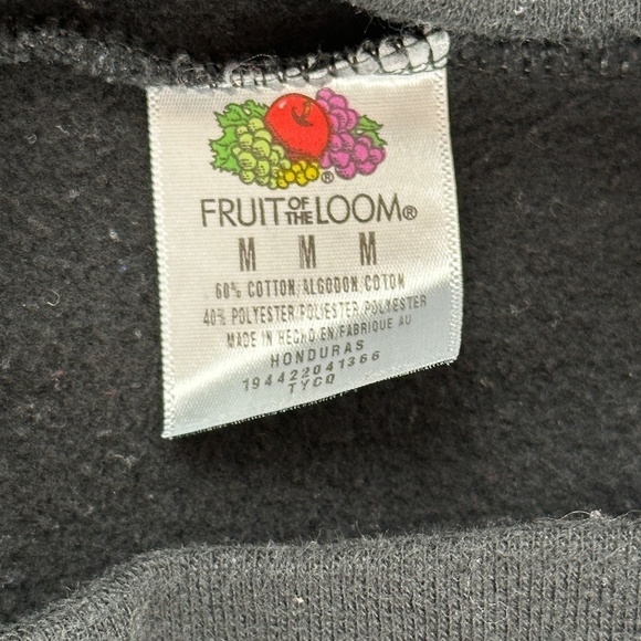 Fruit Of The Loom Jogger Pants Womens Medium Black - Picture 2 of 7
